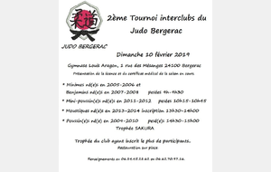 Tournoi Interclubs Bergerac - Trophée Sakura